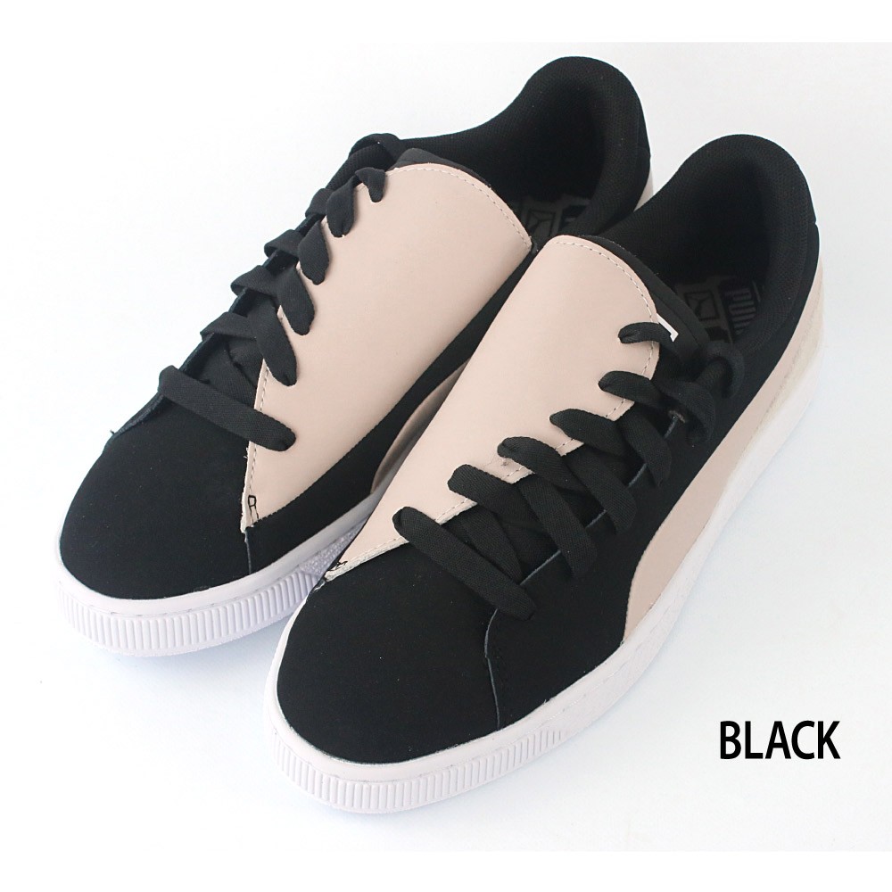 プーマ Puma レディース スニーカー バスケット クラッシュ Basket Crush Paris Emboss Womens ハート レザー おしゃれ ローカット ブランド 靴 シューズ G Golden West アメカジファッション 通販 Yahoo ショッピング