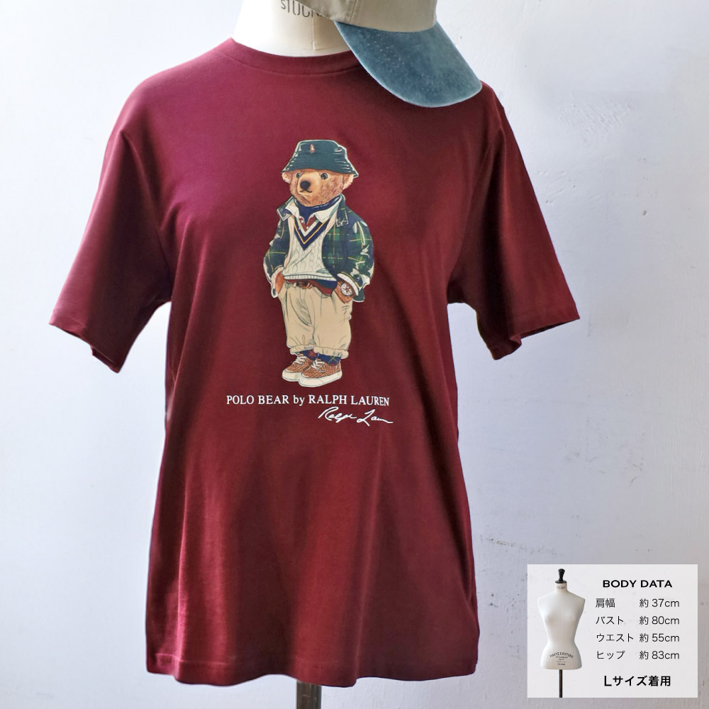 Tシャツ ポロラルフローレン ベア（レディースTシャツ、カットソー）の