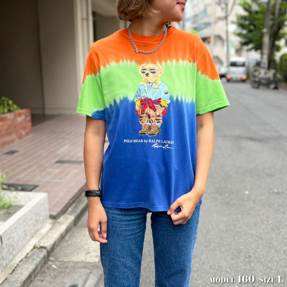 ポロ ラルフローレン ボーイズ レディース 半袖 Tシャツ ポロベア