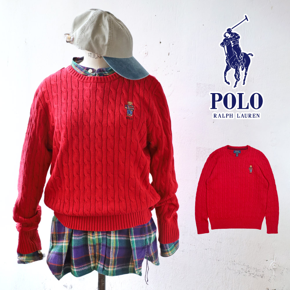 ポロ ラルフローレン ボーイズ レディース ニット セーター POLO Ralph