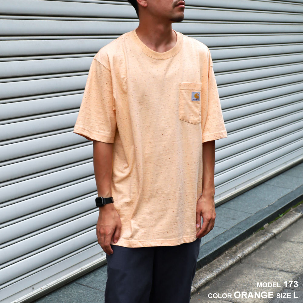 カーハート carhartt メンズ 半袖 Tシャツ ポケット付き LOOSE FIT