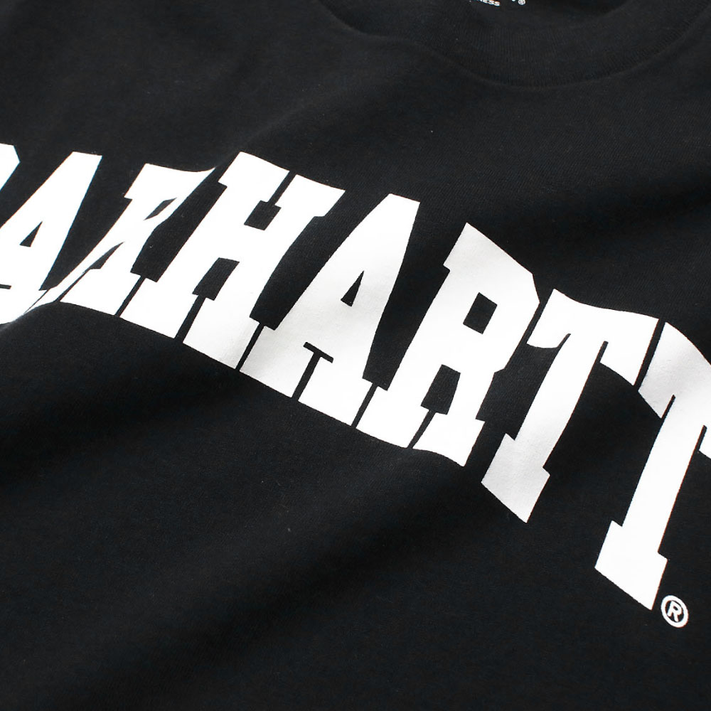 カーハート Carhartt WIP メンズ 半袖 Tシャツ トップス クルーネック ロゴ プリント 綿 I028990 S/S University  T-Shirt