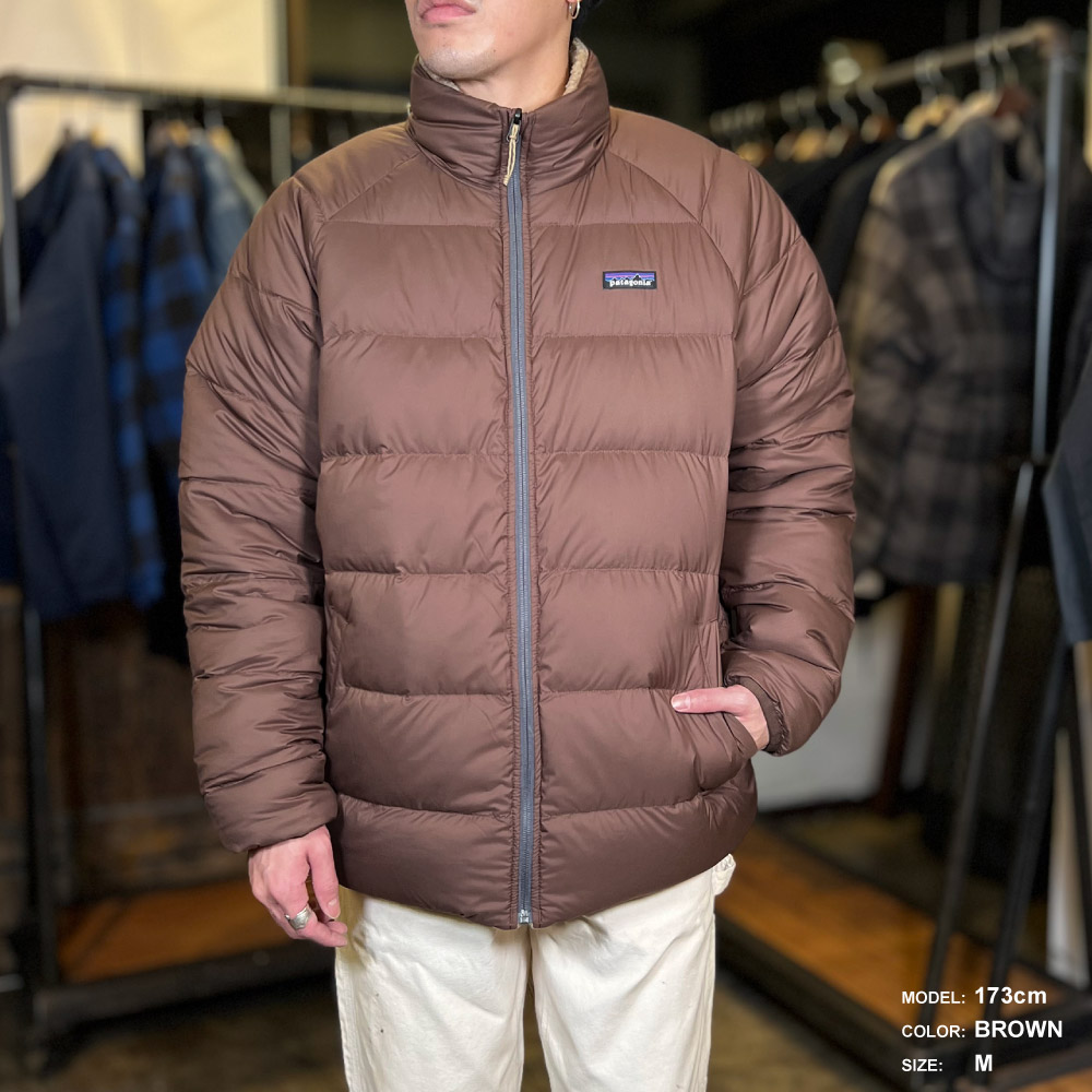 新品タグ付 パタゴニアpatagonia リバーシブル ダウンジャケット XXL-