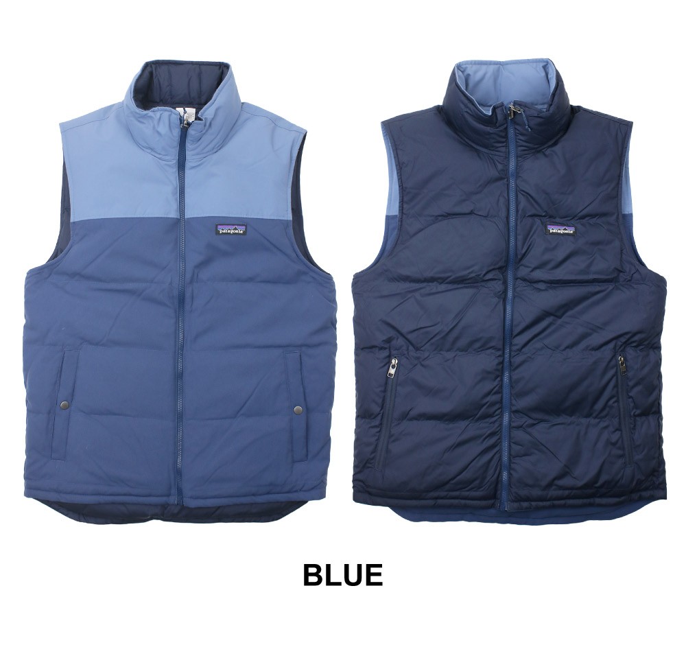 パタゴニア Patagonia メンズ リバーシブル ビビー ダウン ベスト Men S Reversible Bivy Down Vest 秋冬 袖なし 中綿 アウトドア アウター G Golden West アメカジファッション 通販 Yahoo ショッピング