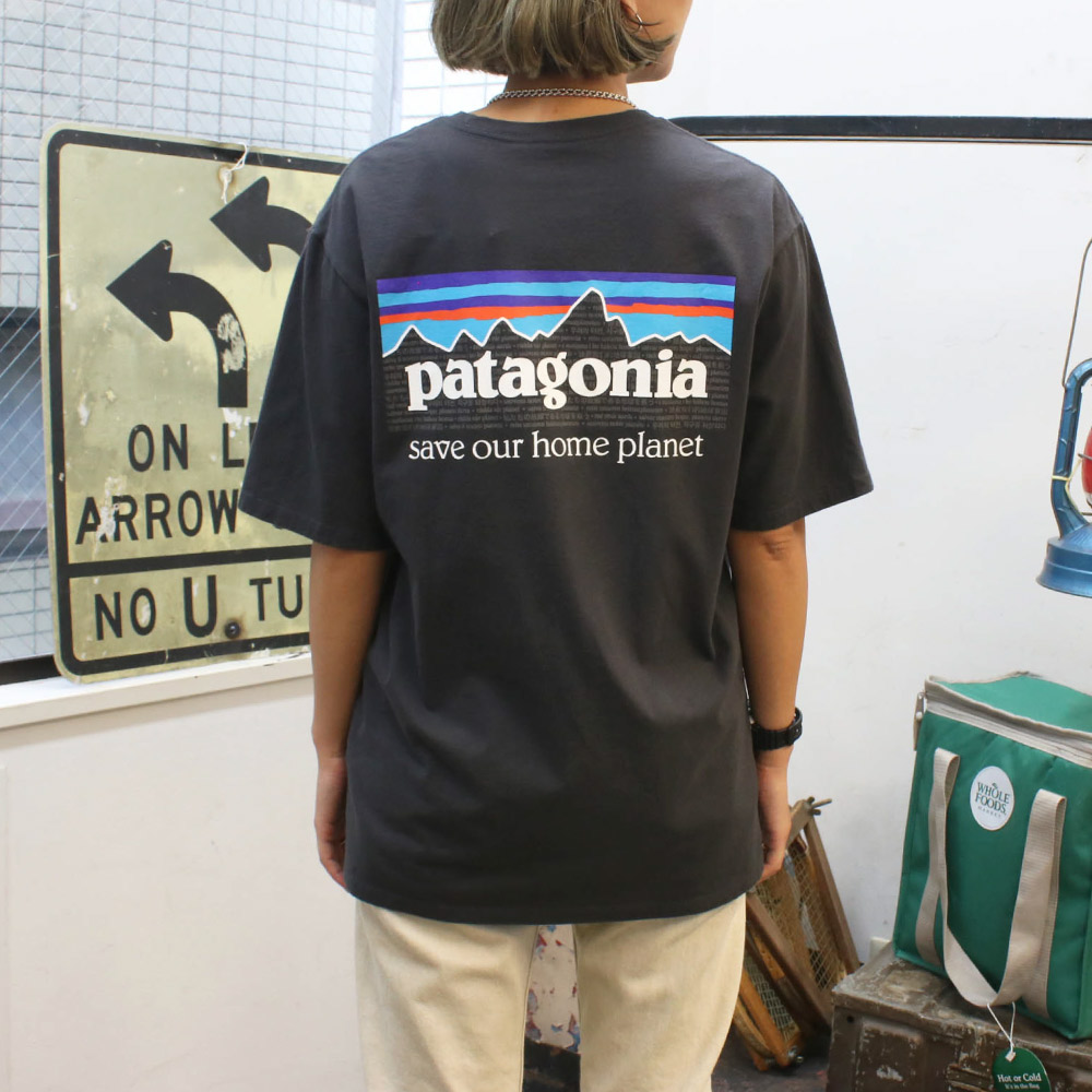 パタゴニア Patagonia メンズ 半袖 Tシャツ トップス クルーネック 綿