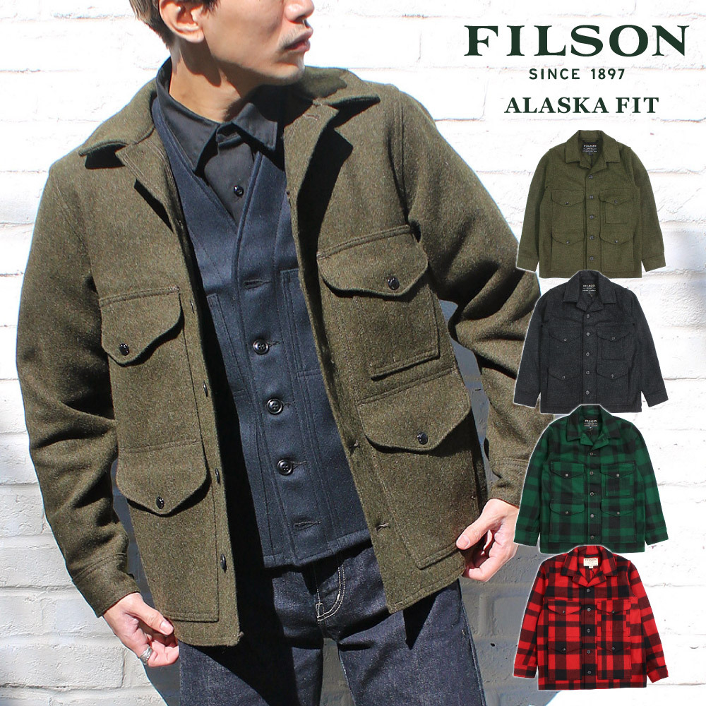 FILSON ITALY マッキーノ40 BRIGHT GOLD CRUISER ジャケット/アウター