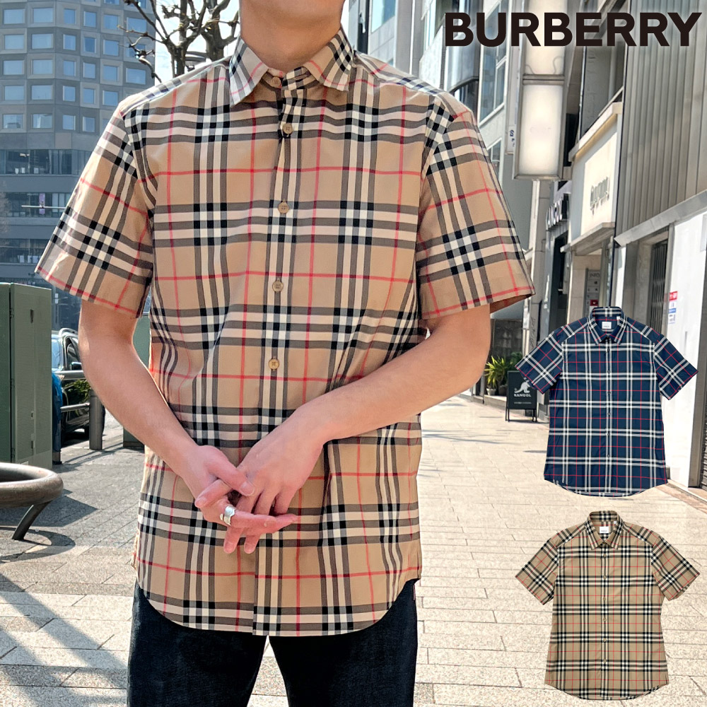 Burberryチェックシャツ 【52%OFF!】