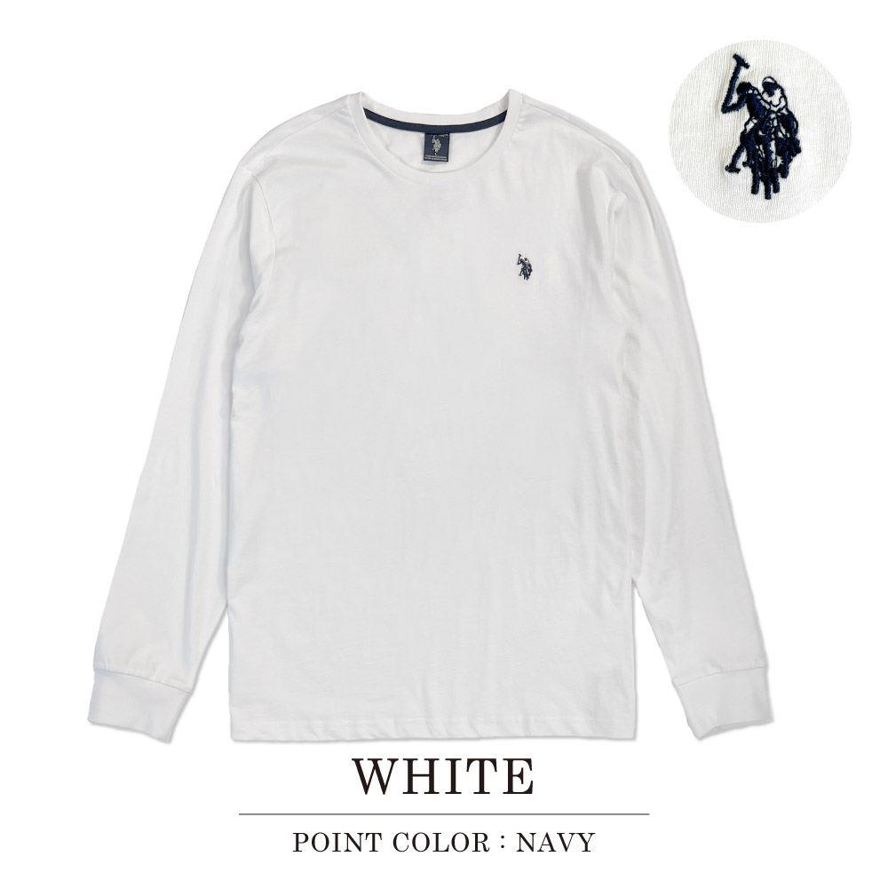 ユーエスポロアッスン US POLO ASSN メンズ 長袖 Tシャツ ロンT