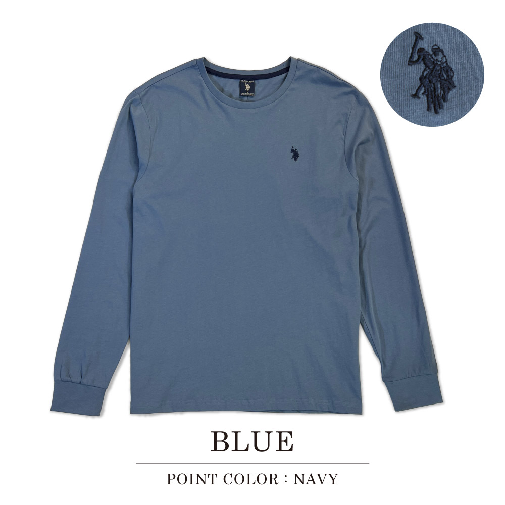 ユーエスポロアッスン US POLO ASSN メンズ 長袖 Tシャツ ロンT