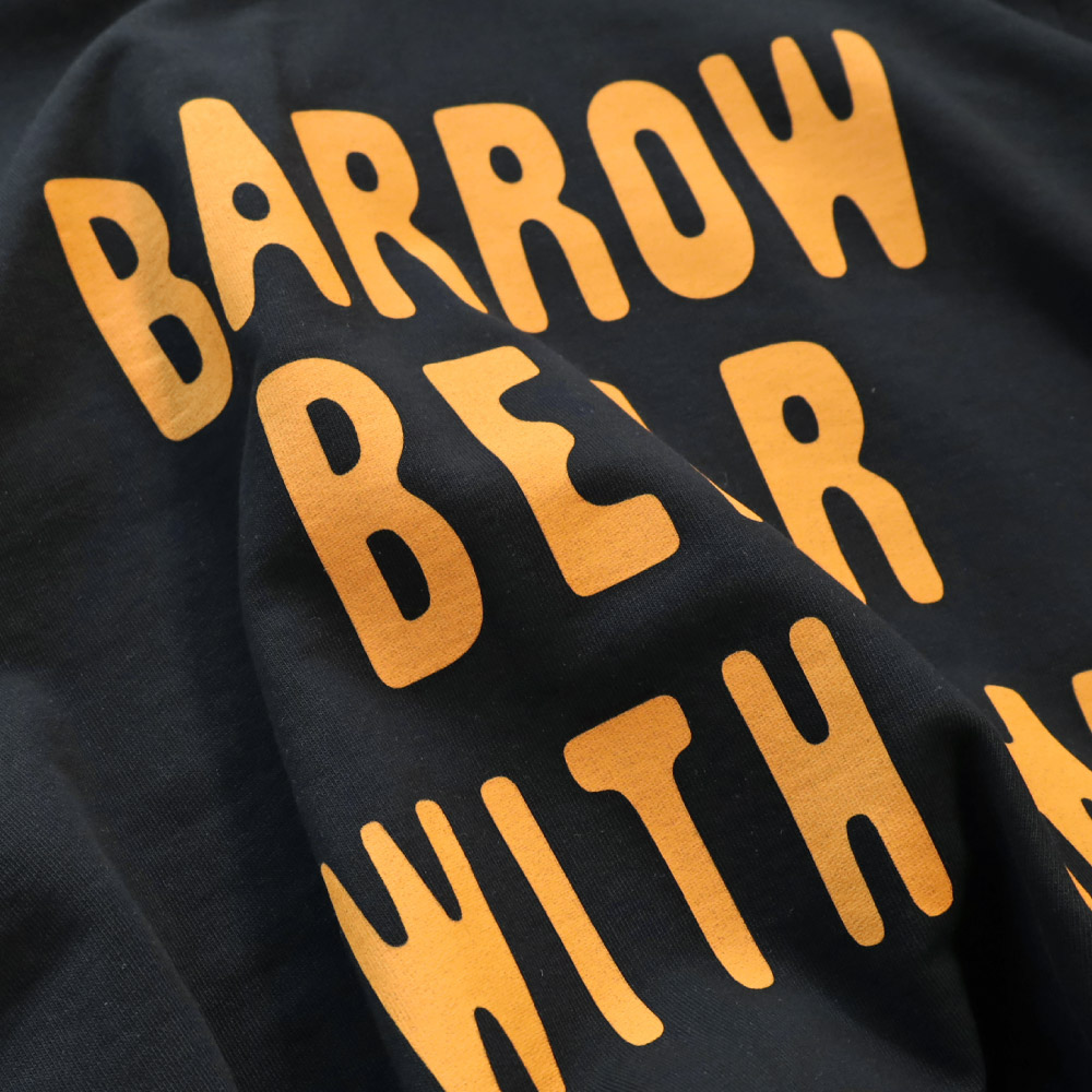 《送料込》 バロー メンズ レディース プルオーバー パーカー BARROW BEAR WITH ME ユニセックス フード フーディー クマ F3BWUAHS133 【C2234358185】(14630円)