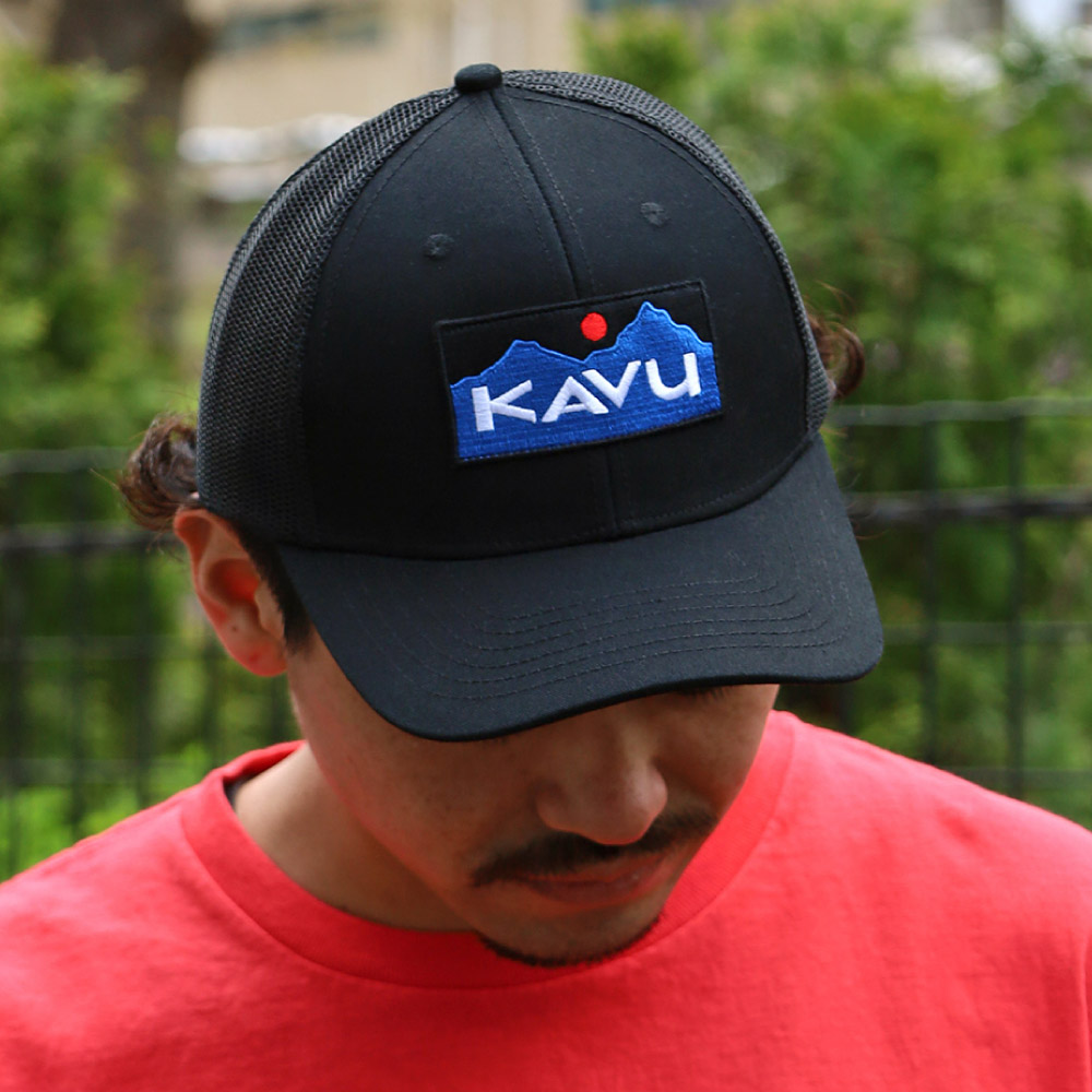 カブー KAVU キャップ ADOVE STANDARD ロゴ 無地 シンプル メッシュ メンズ レディース ベースボールキャップ 帽子 カジュアル  ストリート アウトドア 1142