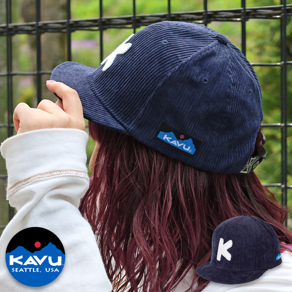 カブー KAVU キャップ K CAP ロゴ 無地 シンプル メンズ レディース ベースボールキャップ 帽子 カジュアル ストリート アウトドア  1180