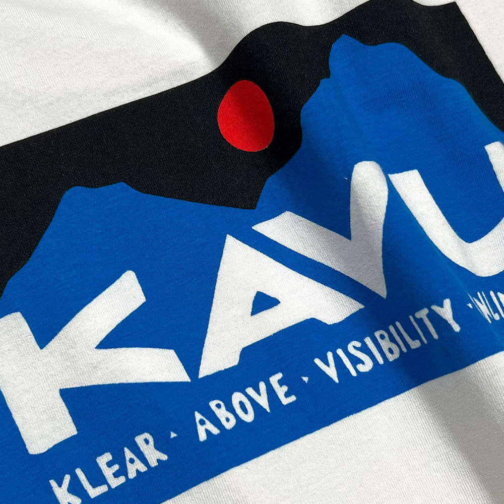 カブー KAVU メンズ 半袖 Tシャツ KLEAR ABOVE ETCH ART トップス ロゴ