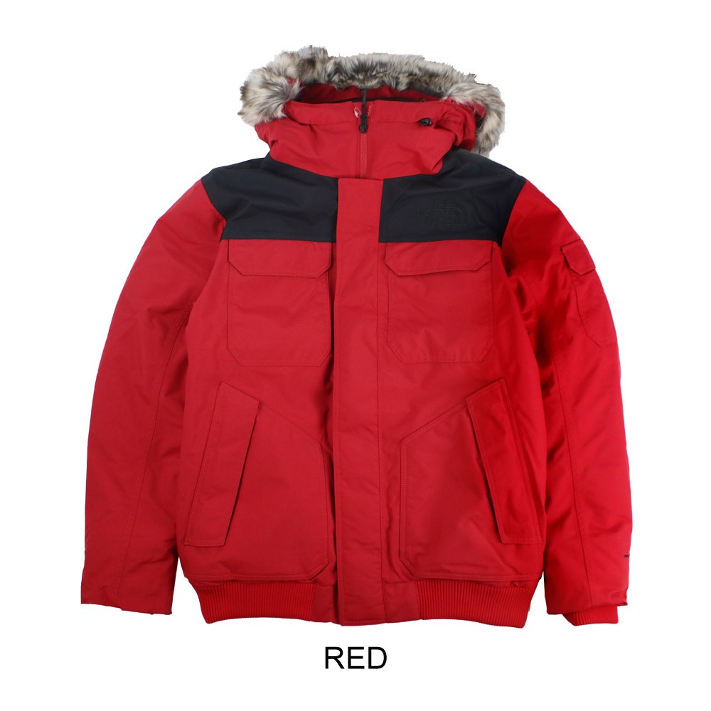 north face gotham 3 red