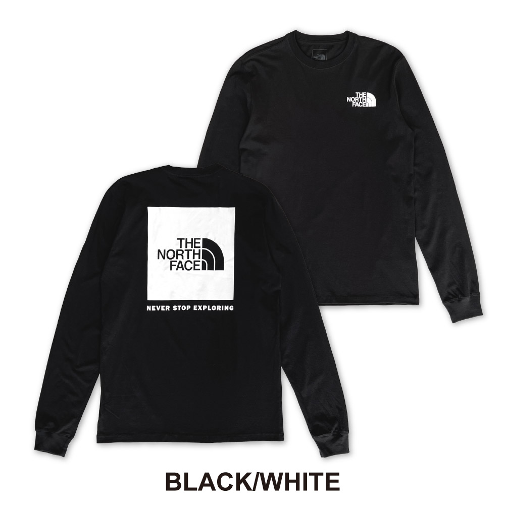 ザ ノースフェイス THE NORTH FACE メンズ 長袖 Tシャツ ロンTトップス 定番 ロゴ バックプリント クルーネック レディース  NF0A811N 返品交換不可