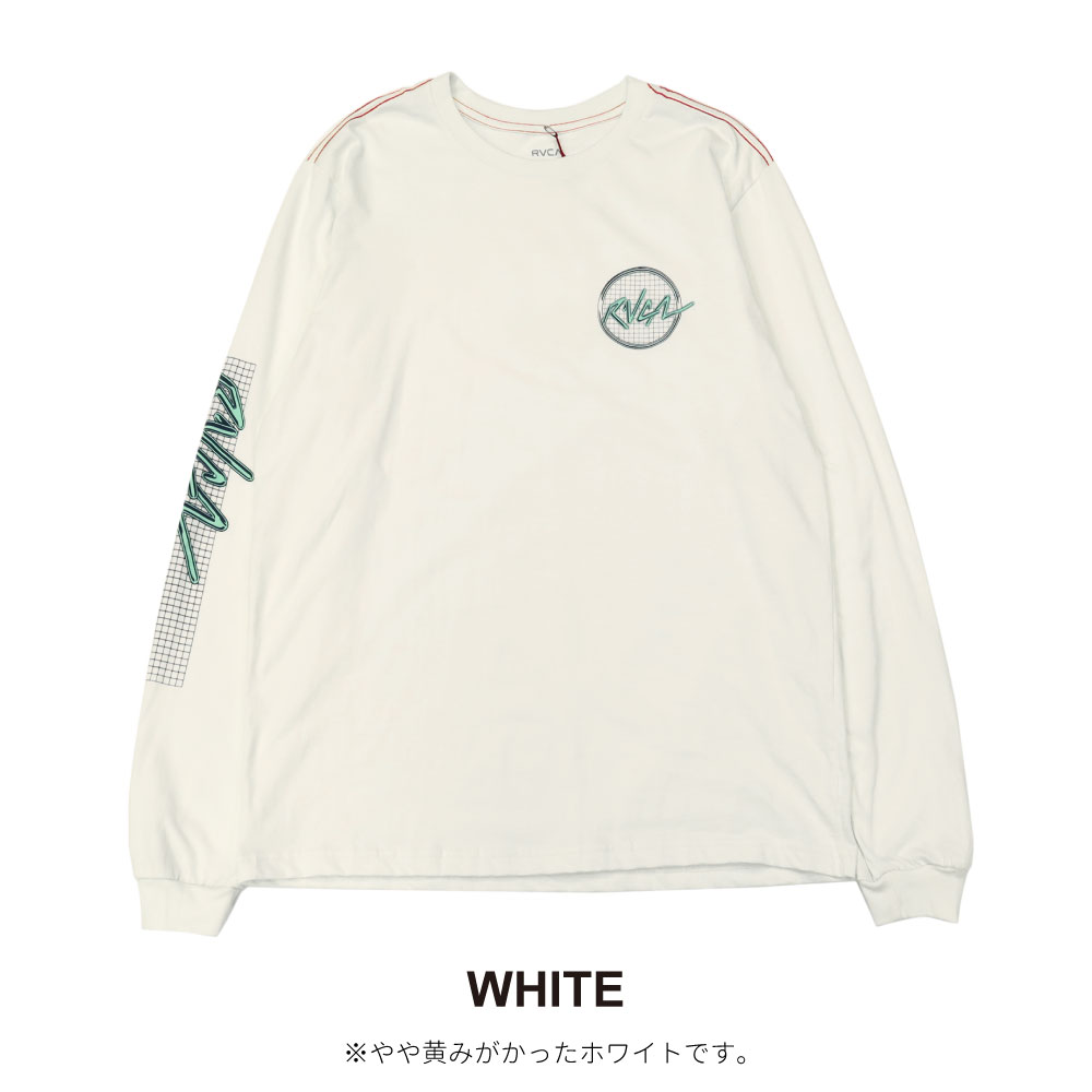 ルーカ RVCA メンズ 長袖 Tシャツ ロンT トップス ロゴ クルーネック