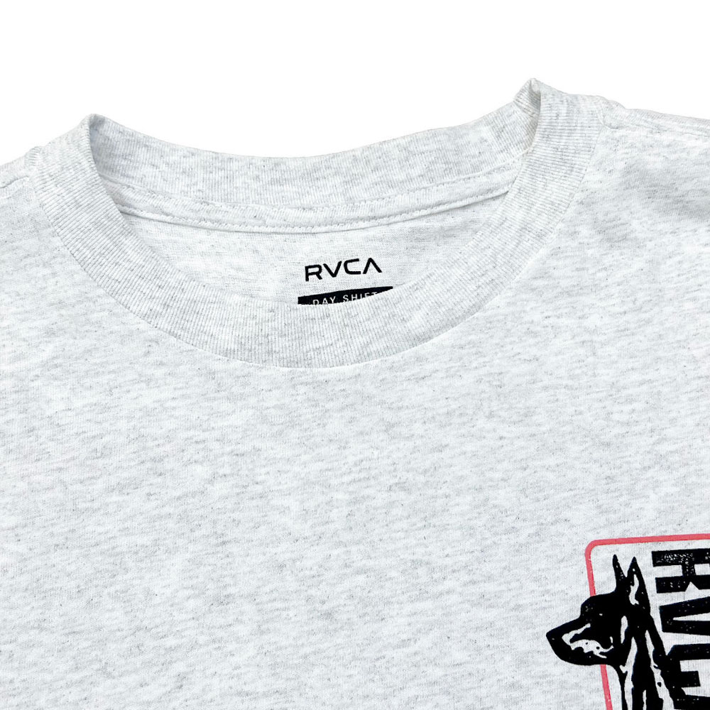 ルーカ RVCA メンズ 半袖 Tシャツ トップス ロゴ クルーネック 綿