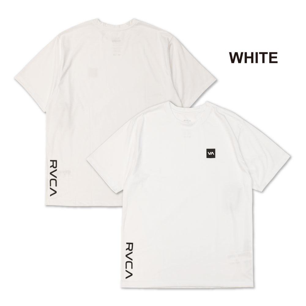 ルーカ RVCA メンズ 半袖 Tシャツ トップス ロゴ クルーネック 綿混 ドライリリース RVCA-2X-TEE V4041RRX