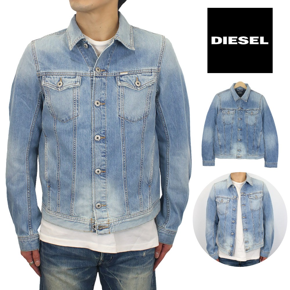 ディーゼル Diesel メンズ デニムジャケット R Elshar Xp Giacca 00s0ew R80xp ショート丈 ヴィンテージウォッシュ加工 Gジャン ジャケット 長袖 アウター G99s0ewrx18p アメカジファッション Gw Yahoo 店 通販 Yahoo ショッピング
