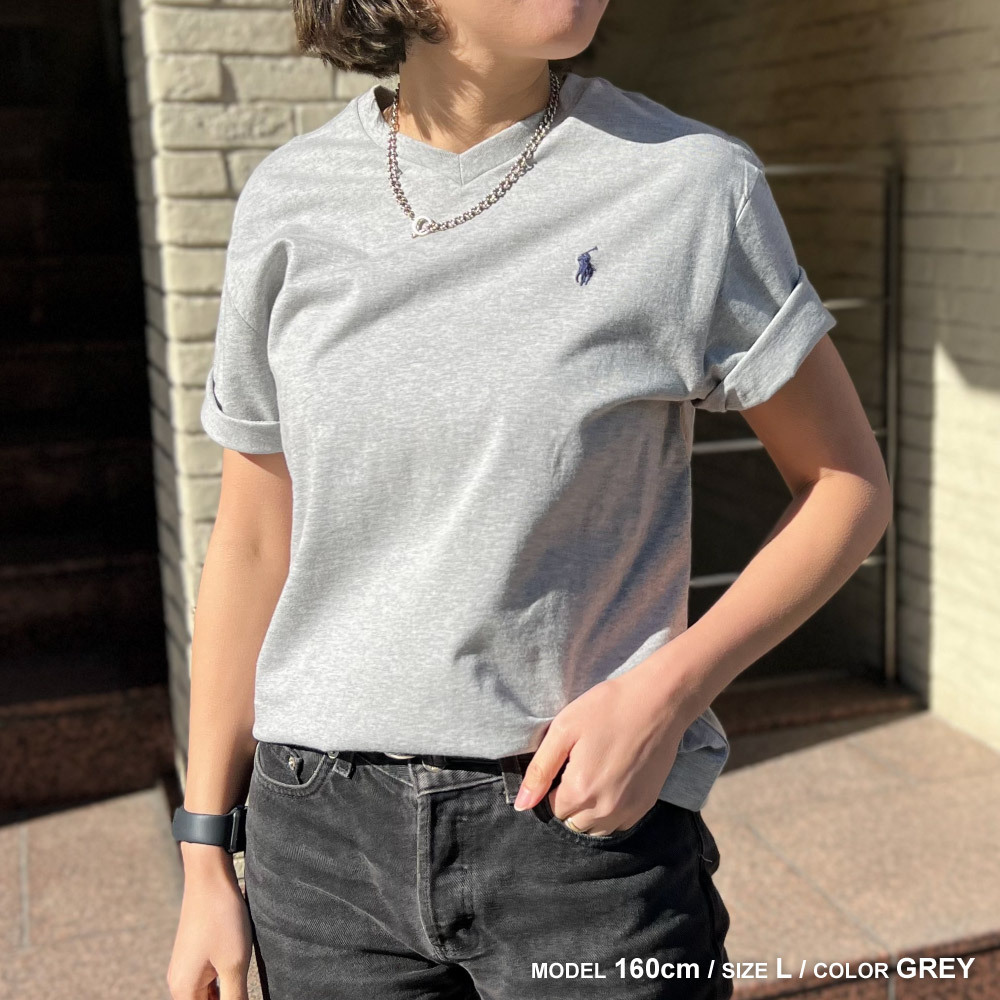 ポロ ラルフローレン ボーイズ POLO Ralph Lauren BOYS 半袖 Vネック Tシャツ メンズ レディース ユニセックス