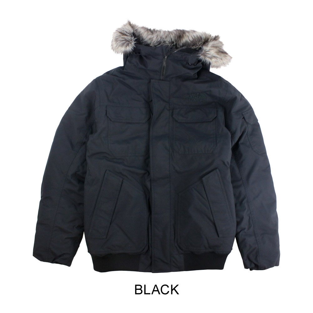 north face gotham 3 black