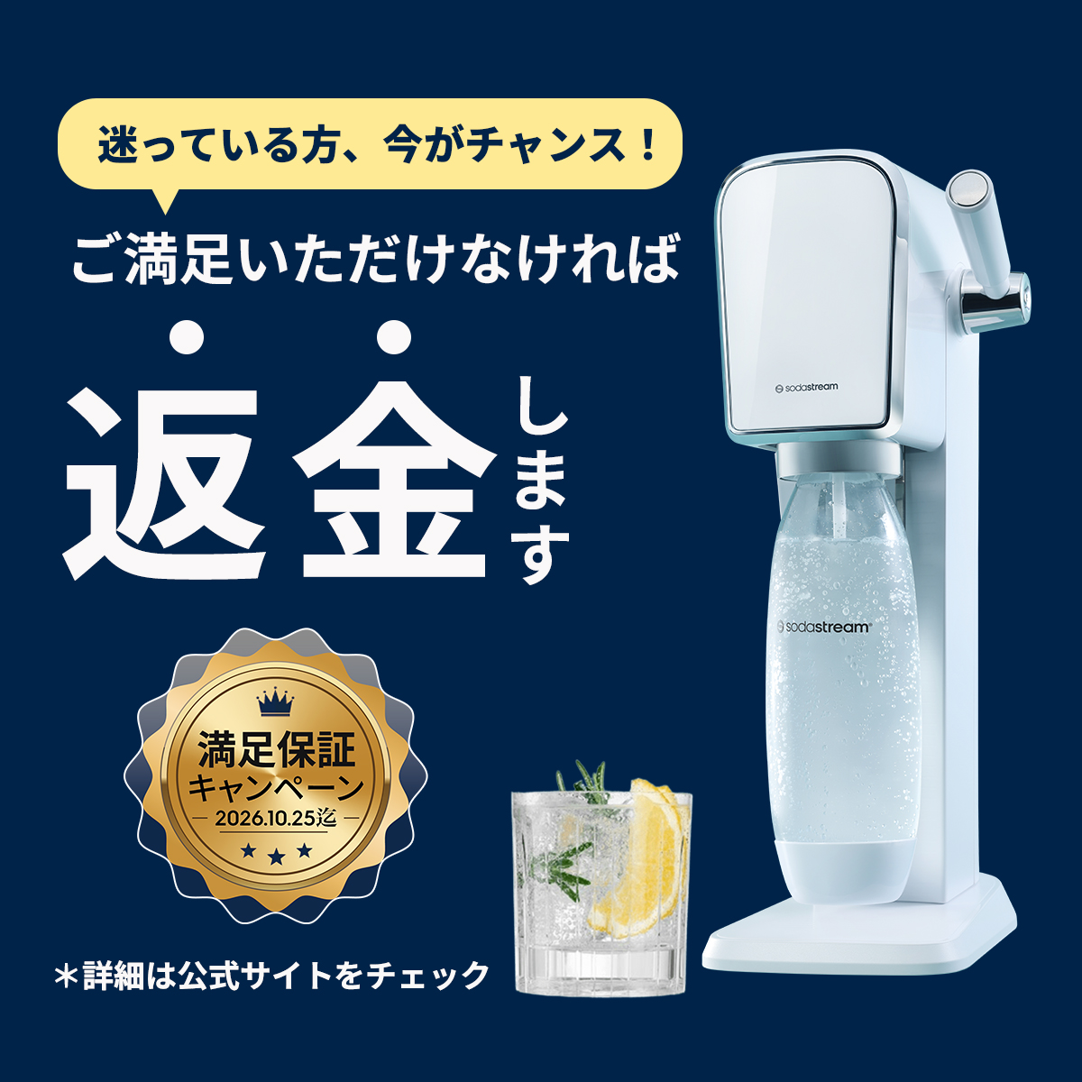 sodastream（ソーダストリーム） DUO(デュオ)スターターキット＜炭酸水