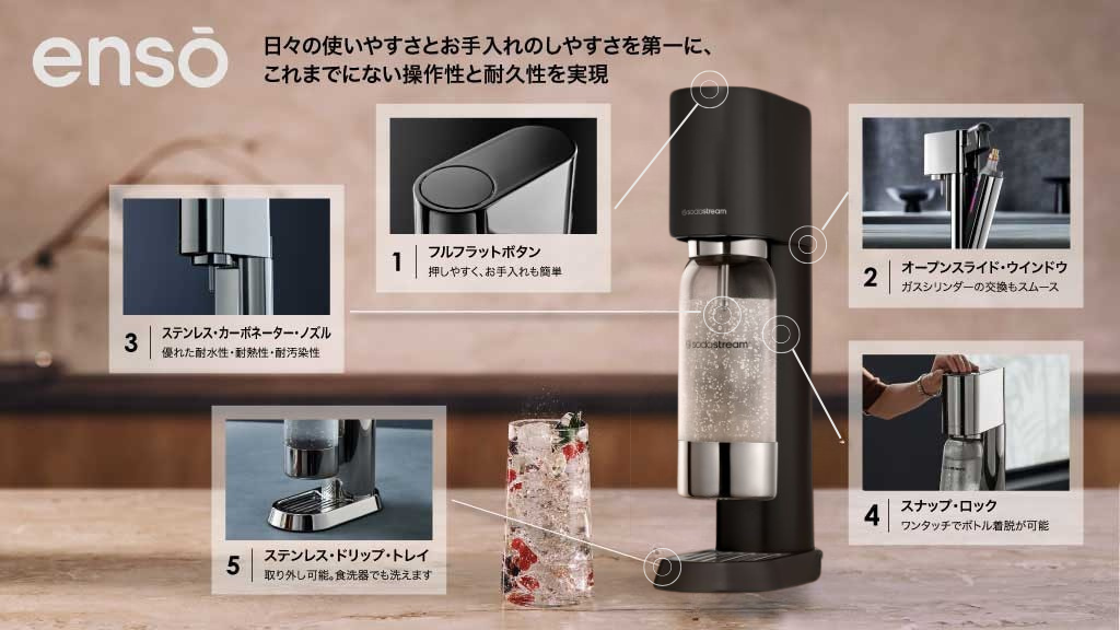 SodaStream SSM1081 BLACK　ソーダストリーム　黒　説明書 71ePLzJTlHL._UF350,350_QL50_.jpg