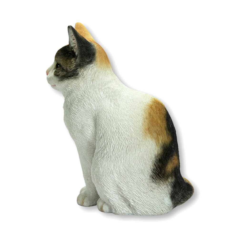 Woobia（ウービア）【お座り三毛猫】 (幅24×奥行19.5×高さ29.2cm