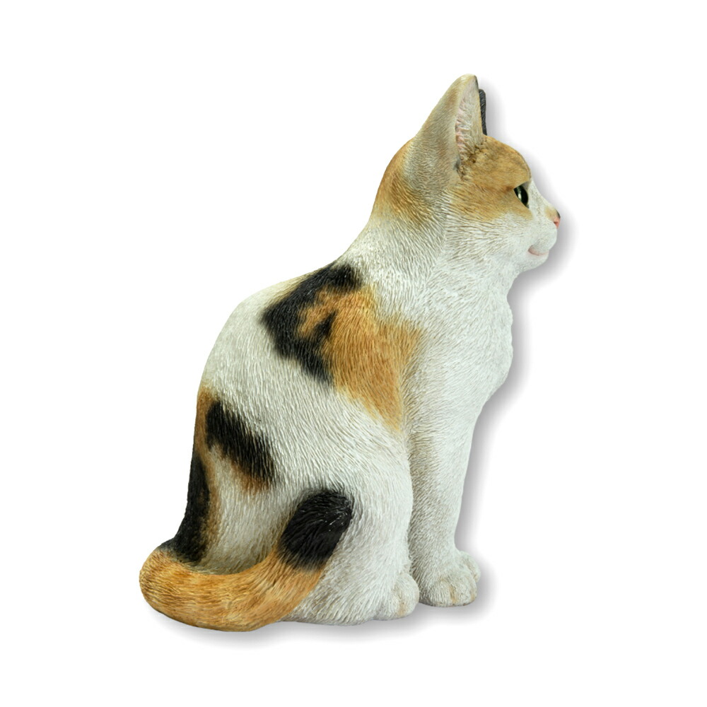 Woobia（ウービア）【お座り三毛猫】 (幅24×奥行19.5×高さ29.2cm