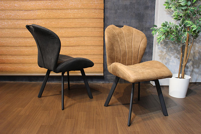 ダイニングチェア 1脚 回転 チェアー ダイニングチェアー ファブリック