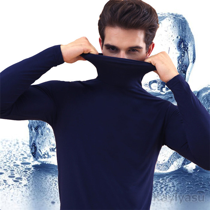 ゴルフウェア ゴルフシャツ アンダーシャツ インナーウェア クール スポーツシャツ メンズ 夏コーデ 接触冷感 涼しい 涼感 薄手通気 超ストレッチ 長袖tシャツ 商品 涼しい