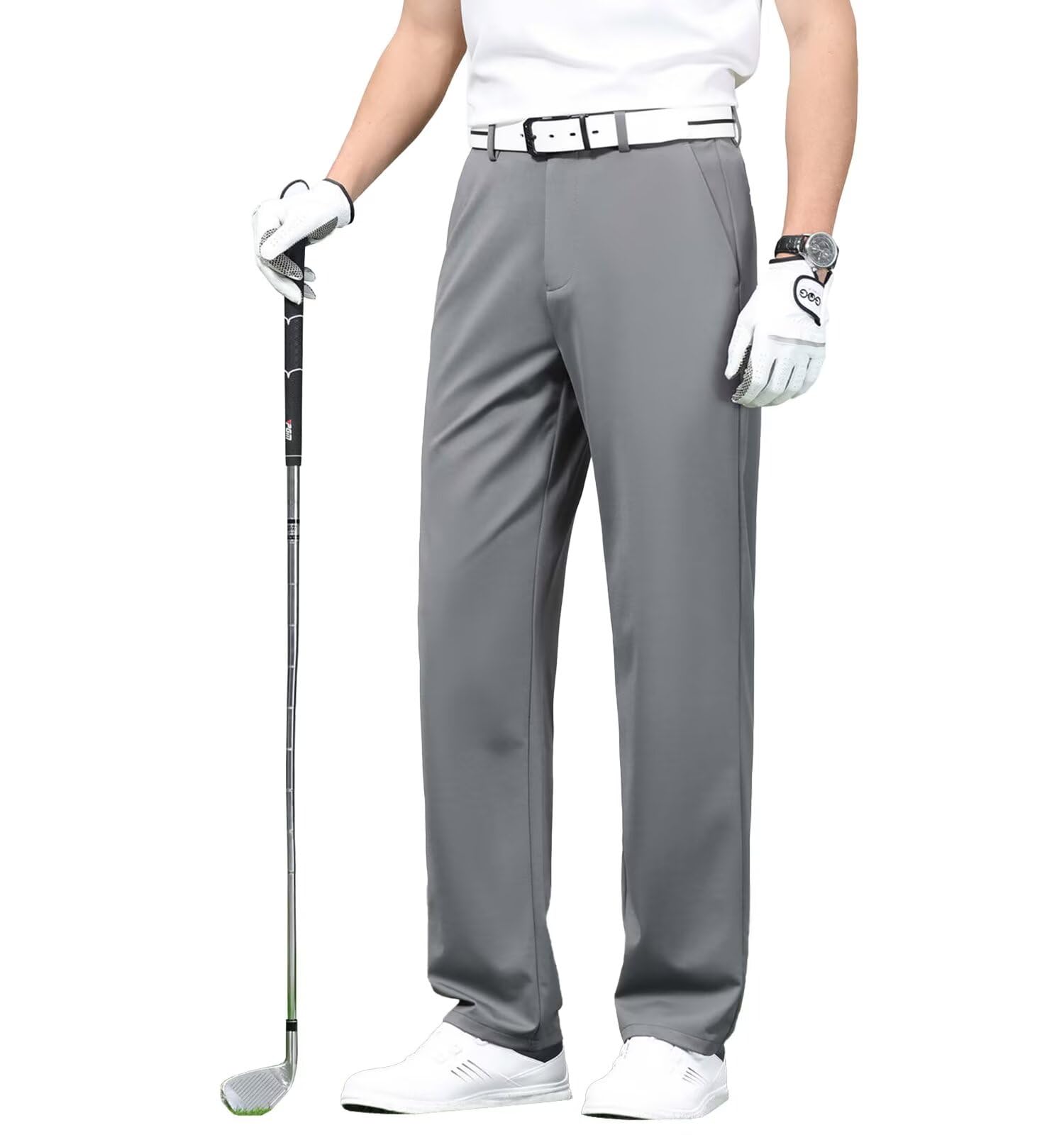 V TWELVE XL グレー ゴルフパンツ V12 ヴィトゥエルブ ゴルフウェア メンズ パンツ WL PANTS ストレッチ