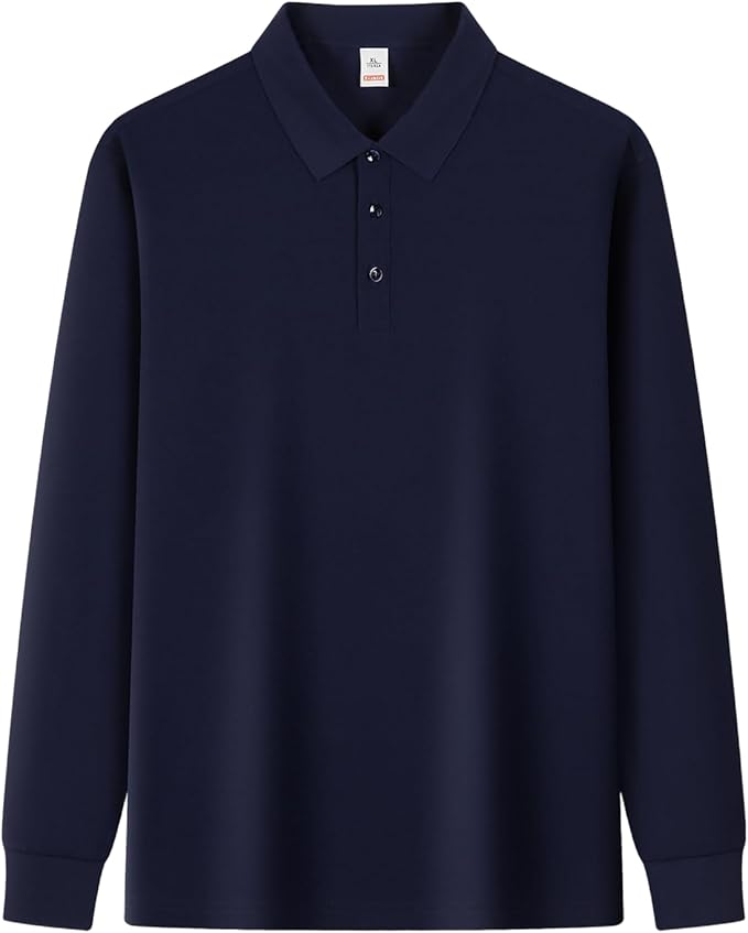 ポロシャツ メンズ 長袖 トップス tシャツ ビジネス 秋冬 ゴルフウェア