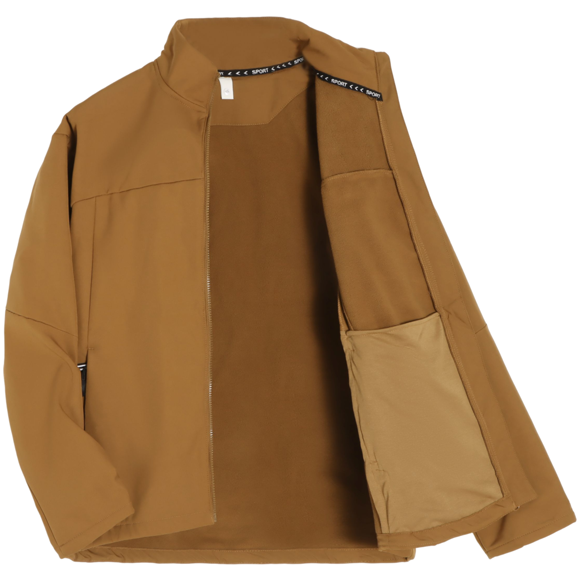 Jリンドバーグ　フルジップジャケット　裏起毛　サイズM ジャケット 裏トリコット 撥水 フルジップ アウター ブルゾン スタンド