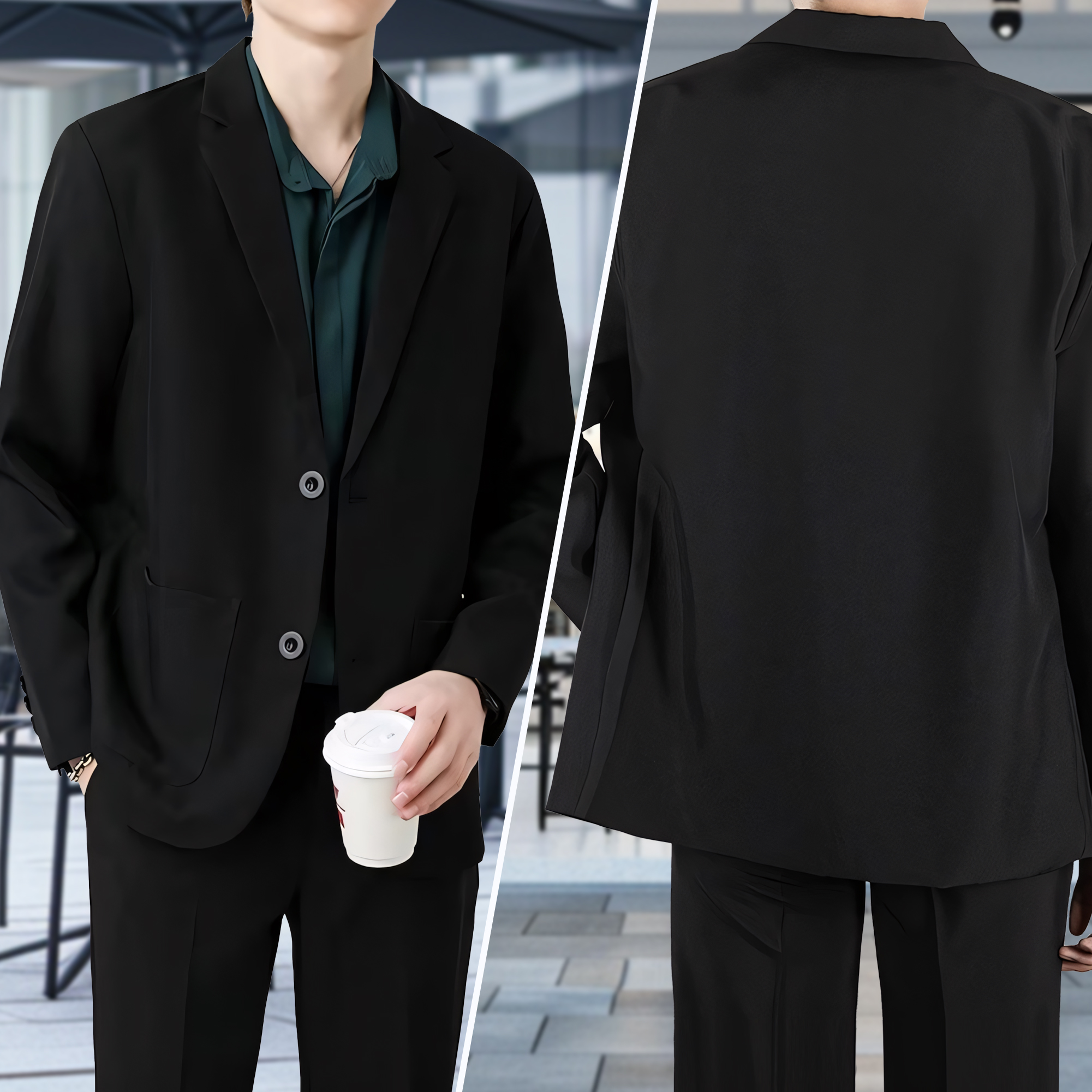 テーラードジャケット メンズ カジュアル スーツ ジャケット ブレザー