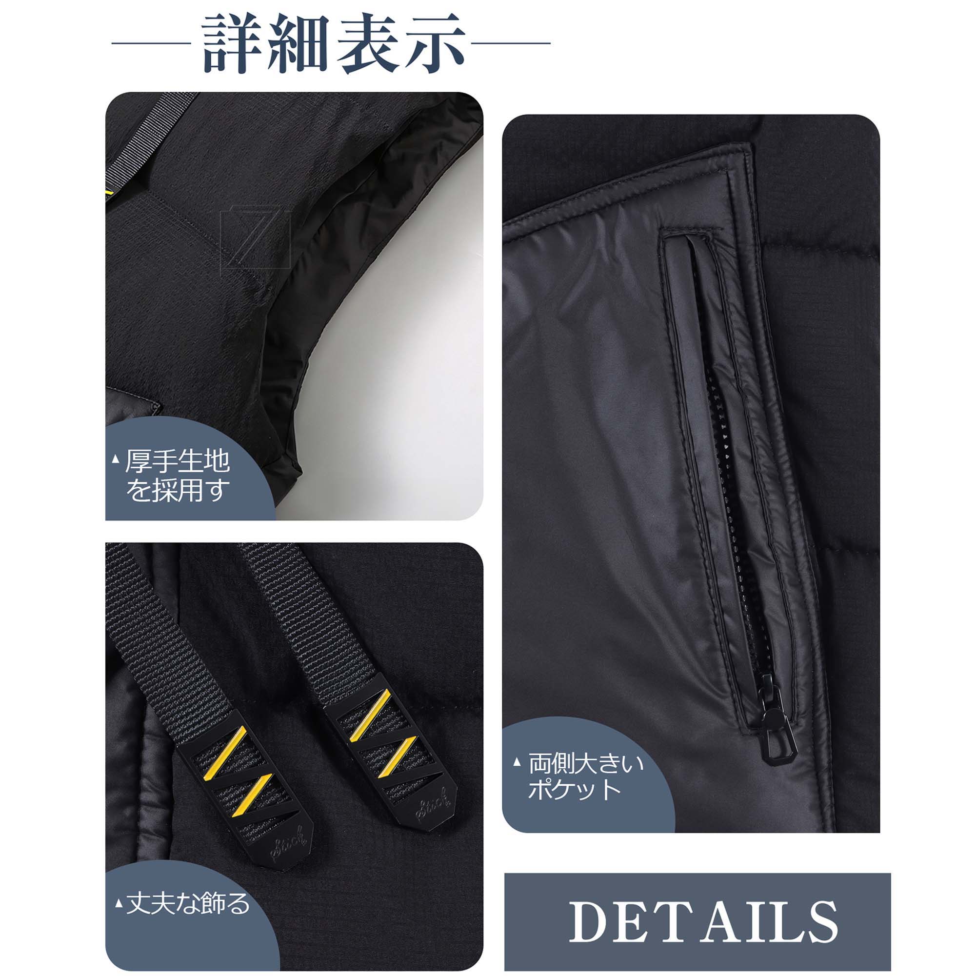 ダウンベスト メンズ ベスト フード付き 中綿 アウトウェア 冬服