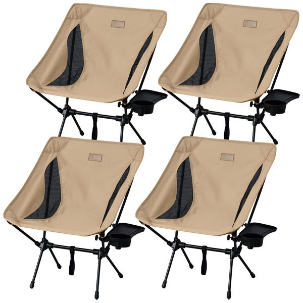 アウトドアチェア 4脚セット キャンプ用品 キャンプ 椅子 キャンプ 