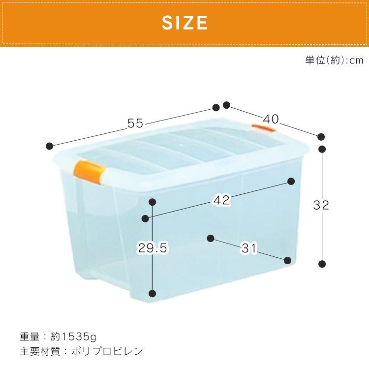IRIS OHYAMA（アイリスオーヤマ） 収納 収納ボックス 衣装ケース