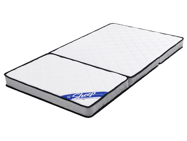 マットレス シングル 三つ折り 折りたたみ 10cm ポケットコイル コンパクト 軽量 折り畳み 10センチ 敷布団 アイリスオーヤマ PMTS10H-3S [BS2601]