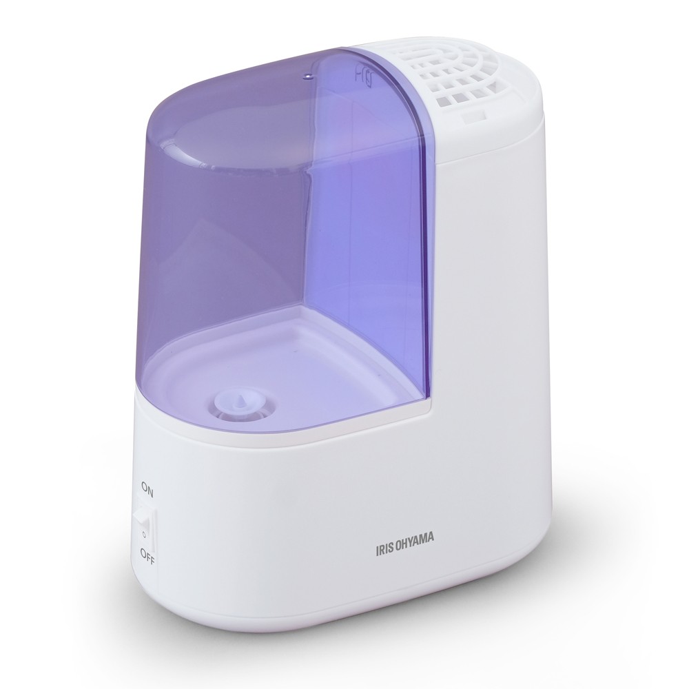 ク*ン様 IRIS OHYAMA スチーム式加湿器 2024年製 美品　メーカー IRIS OHYAMA（アイリスオーヤマ） 加湿器 スチーム式 2.4L 7畳 アロマ