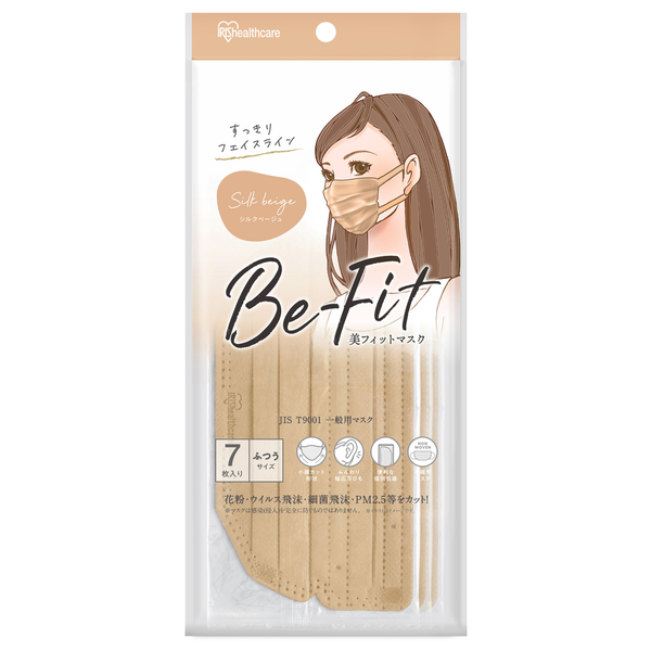 s_iris LIGHT OF フェイスマスク IRIS OHYAMA（アイリスオーヤマ） カラーマスク バイカラー 美フィット