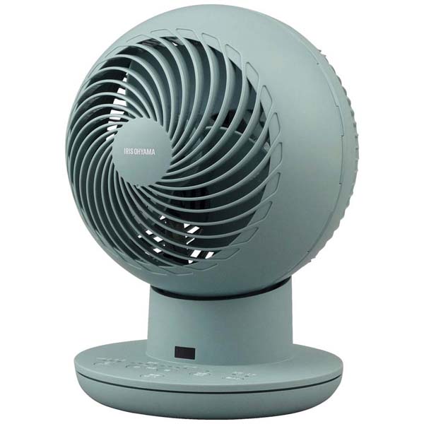 IRIS OHYAMA POWER DC サーキュレーター グレー IRIS OHYAMA（アイリスオーヤマ） サーキュレーター DC 首振り 静音
