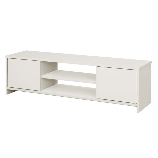 スタイリッシュな！ローボード ホワイト IRIS OHYAMA（アイリスオーヤマ） テレビ台 ローボード おしゃれ