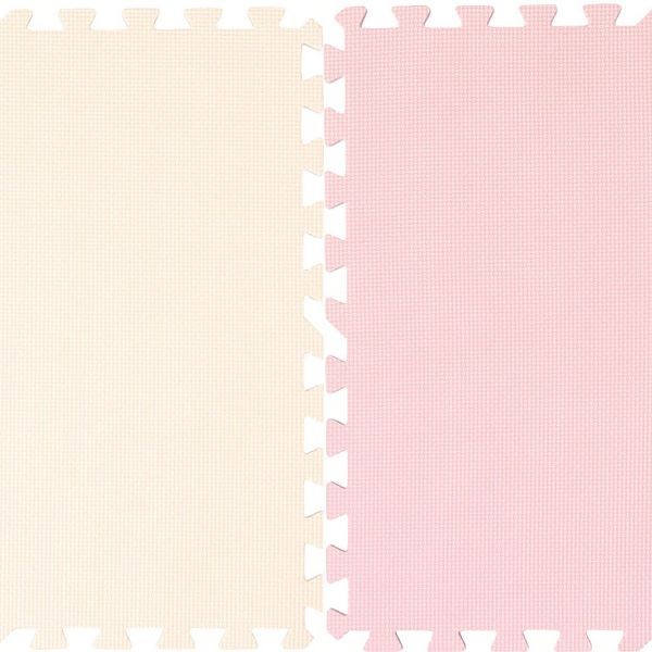 ジョイントマット 大判 12畳 60cm 64枚 厚手2cm プレイマット クッションマット 防音 フロアマット ジョイント ベビーマット ペット PEJTM-602