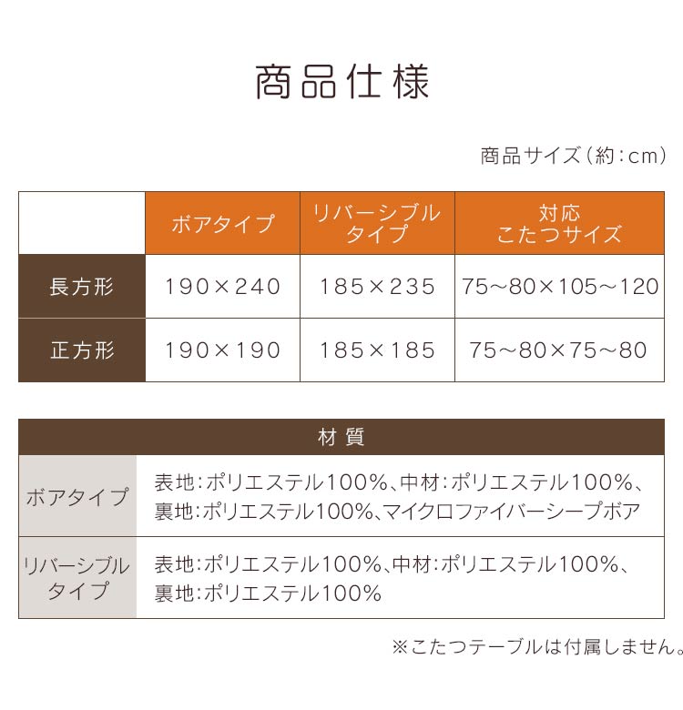 こたつ布団 長方形 正方形 大判 おしゃれ 洗える 厚手 安い こたつカバー リバーシブル コタツ布団 190×190 フランネル  :m7168133:収納専科 sofort - 通販 - Yahoo!ショッピング