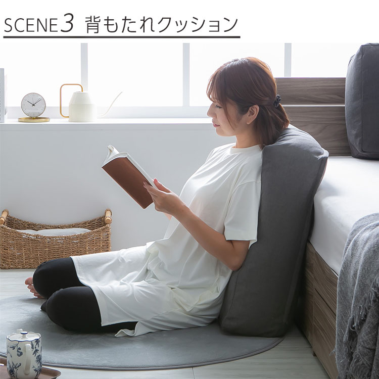 収納カバー布団カバークッションカバー寝具収納クッションになる布団収納ケース四角（大） 