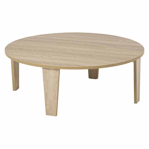 折りたたみテーブル ヴィンテージ風 円形 座卓 折れ脚テーブル MT-6869