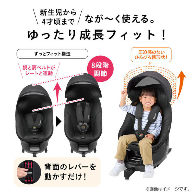 チャイルドシート コンビ 回転式 クルムーヴ コンパクト R129 EG JS