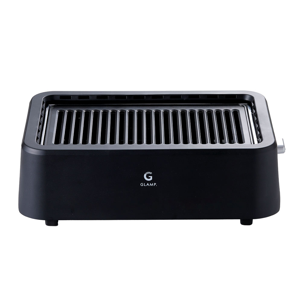 グリル 超少煙グリル GLAMP. GLAMP．超少煙グリル SG01-BK LIMON 【B】 煙が出ない 無煙グリル 超少煙 おうち焼き鳥 無煙 焼肉 おうち焼肉 焼き鳥 クラウドファンディング大ヒット ニオイが残らない 送料無料 グリル 超少煙グリル GLAMP. GLAMP．超少煙グリル SG01-BK LIMON (B