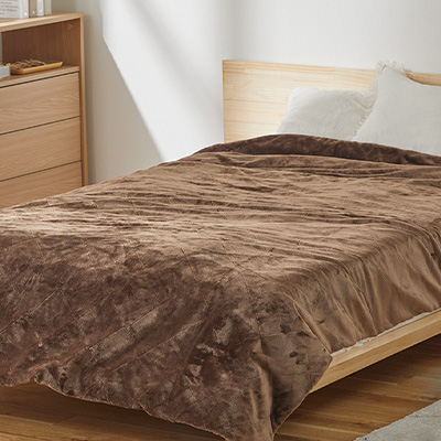 ボリュームたっぷり5層毛布